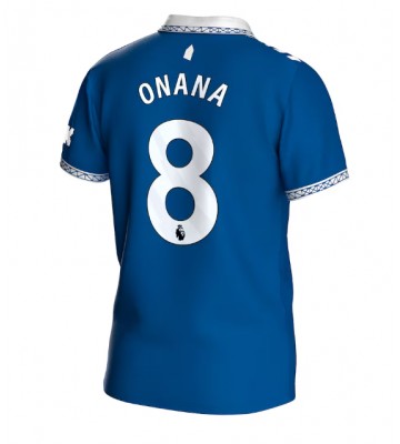 Everton Amadou Onana #8 Hjemmebanetrøje 2023-24 Kort ærmer